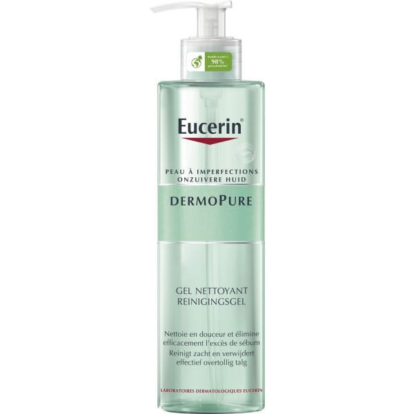 DermoPure Gel Nettoyant - Eucerin Limpiador - Desmaquillante 400 Ml