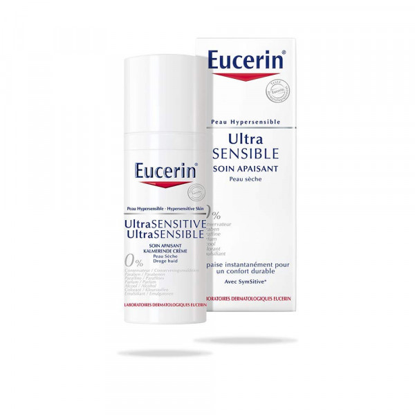 Ultra Sensitive Soin Apaisant - Eucerin Aceite, Loción Y Crema Corporales 50 Ml