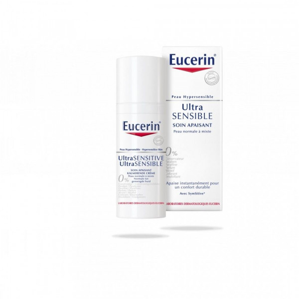Ultra Sensitive Soin Apaisant - Eucerin Aceite, Loción Y Crema Corporales 50 Ml