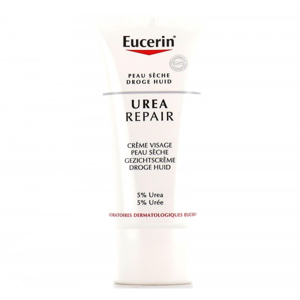 Urea Repair Crème Visage - Eucerin Aceite, Loción Y Crema Corporales 50 Ml