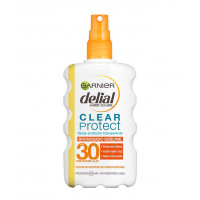 Delial ambre soleil clear protect spray protector transparente