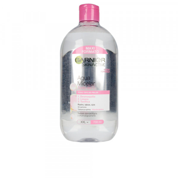 Skinactive Agua Micelar Todo En 1 - Garnier Cleanser - Make-up Remover 700 Ml