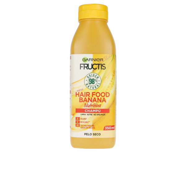 Fructis Hair Food Banana Nutritiva - Garnier Shampoo 350 Ml