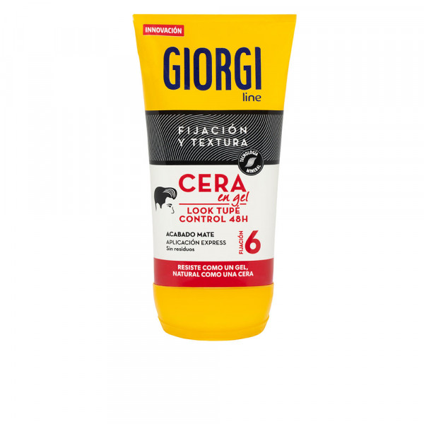Fijacion Y Textura Cera En Gel Look Tupe Control 48H - Giorgi Line Hårpleje 145 Ml