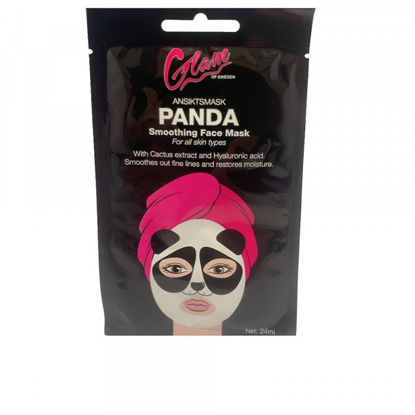 Panda Smoothing Face Mask - Glam Of Sweden Mask 24 Ml
