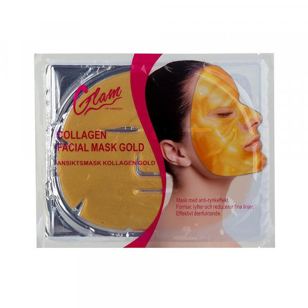 Collagen Facial Mask Gold - Glam Of Sweden Masker 60 G