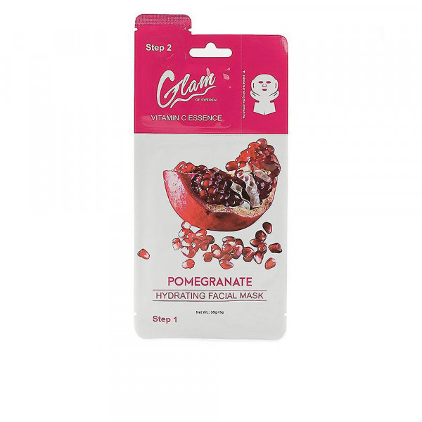 Pomegranate Hydrating Facial Mask - Glam Of Sweden Mask 5 G