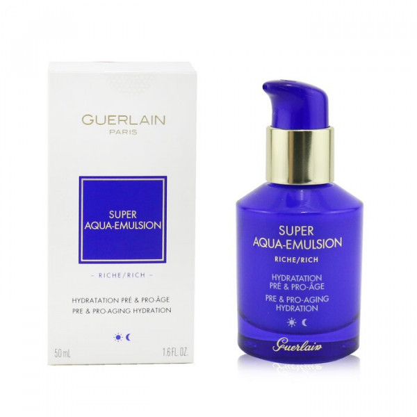 Super Aqua Emulsion Rich - Guerlain Cuidado Antiedad Y Antiarrugas 50 Ml