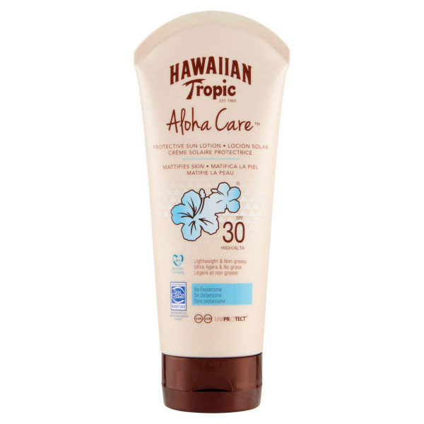 Hawaiian Tropic - Aloha Care Crème Solaire Protectrice 180ml Protezione Solare