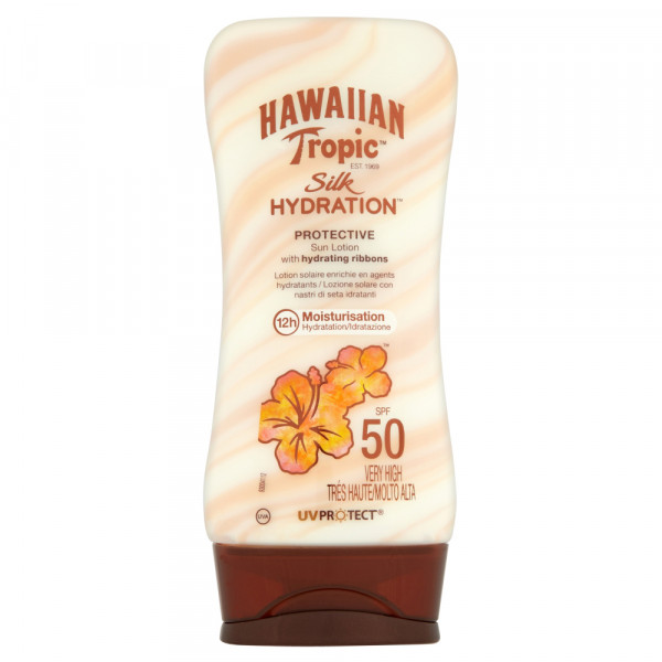 Silk Hydration Protective Sun Lotion - Hawaiian Tropic Bescherming Tegen De Zon 180 Ml