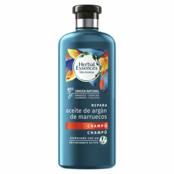 Bio Renew Repara Aceite De Argán De Marruecos - Herbal Schampo 400 Ml
