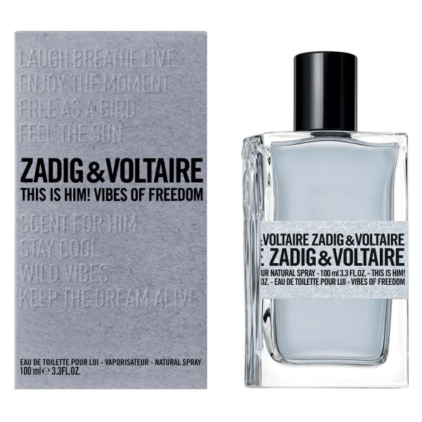 Zadig & Voltaire - This Is Him! Vibes Of Freedom 50ml Eau De Toilette Spray