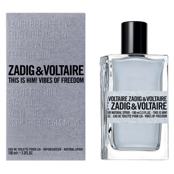 This Is Him! Vibes Of Freedom - Zadig & Voltaire Eau De Toilette Spray 50 Ml