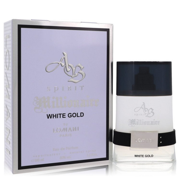 AB Spirit Millionaire White Gold - Lomani Eau De Parfum Spray 100 Ml