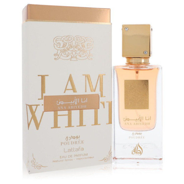 Lattafa - Ana Abiyedh I Am White Poudrée : Eau De Parfum Spray 2 Oz / 60 Ml