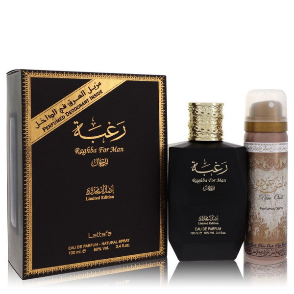 Raghba For Man - Lattafa Geschenkbox 100 Ml