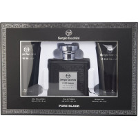 Pure Black de Sergio Tacchini Coffret Cadeau 100 ML