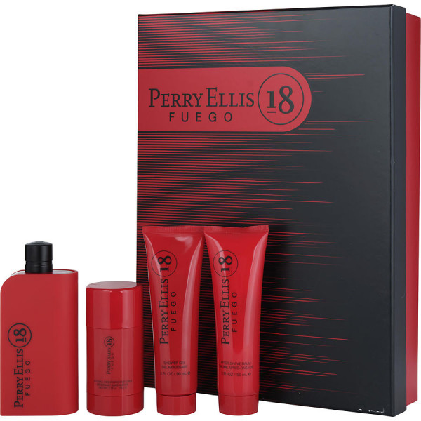 18 Fuego - Perry Ellis Pudełka Na Prezenty 100 Ml