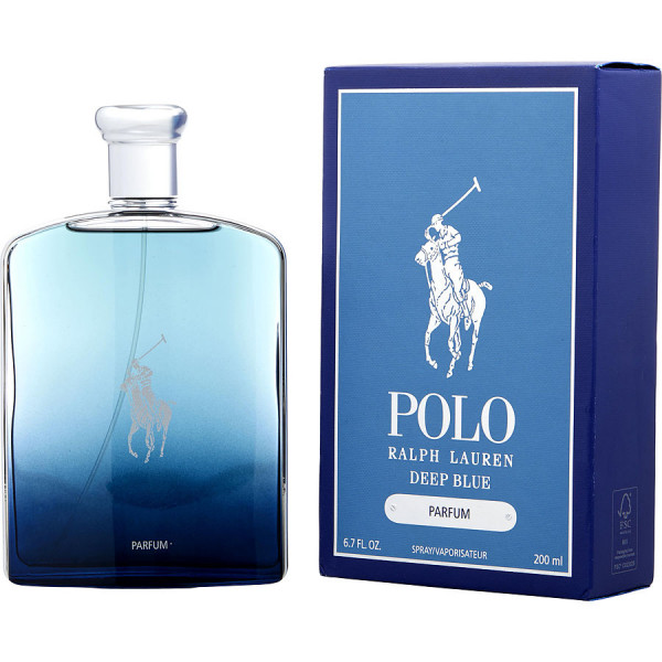 Polo Deep Blue - Ralph Lauren Perfumy W Sprayu 200 Ml