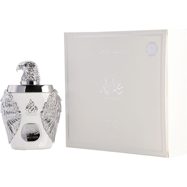 Al Battash Concepts - Ard Al Khaleej Ghala Zayed Luxury Silver : Eau De Parfum Spray 3.4 Oz / 100 Ml