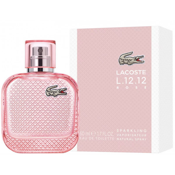 Lacoste - Eau De Lacoste L.12.12 Rose Sparkling : Eau De Toilette Spray 3.4 Oz / 100 Ml