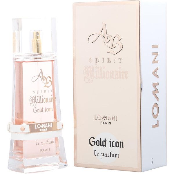 Lomani - AB Spirit Millionaire Gold Icon : Eau De Parfum Spray 3.4 Oz / 100 Ml