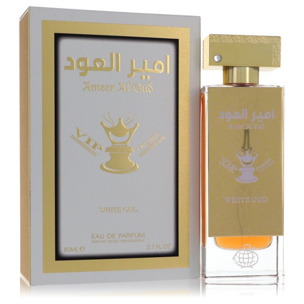 Fragrance World - Ameer Al Oud VIP Original White Oud : Eau De Parfum Spray 2.7 Oz / 80 Ml