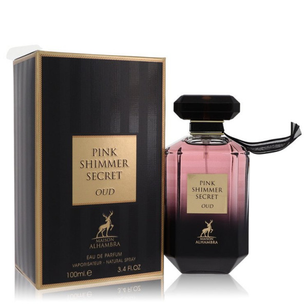 Maison Alhambra - Pink Shimmer Secret Oud : Eau De Parfum Spray 3.4 Oz / 100 Ml