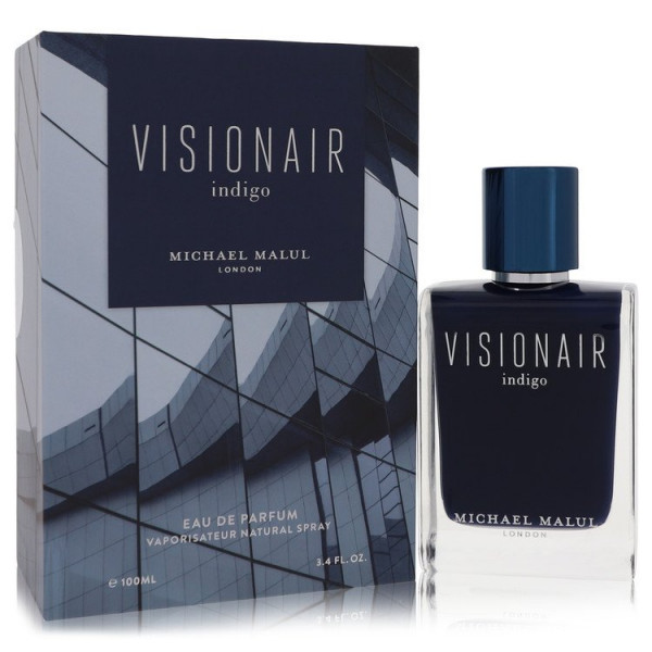 Michael Malul - Visionair Indigo : Eau De Parfum Spray 3.4 Oz / 100 Ml