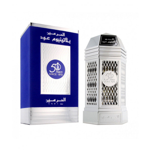 Al Haramain - 50 Years Platinum Oud 100ml Eau De Parfum Spray