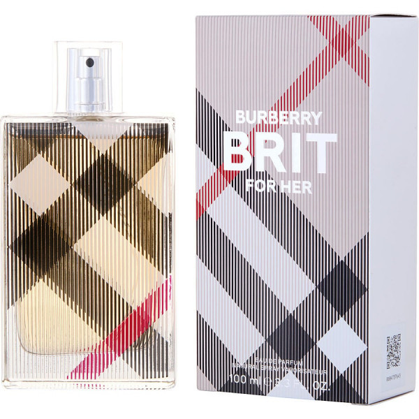 Burberry - Brit Pour Femme : Eau De Parfum Spray 3.4 Oz / 100 Ml