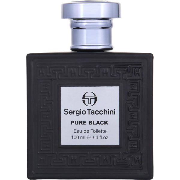 Sergio Tacchini - Pure Black : Eau De Toilette Spray 3.4 Oz / 100 Ml