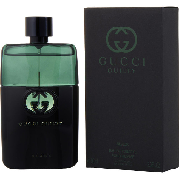 Gucci - Gucci Guilty Black Pour Homme : Eau De Toilette Spray 6.8 Oz / 90 Ml