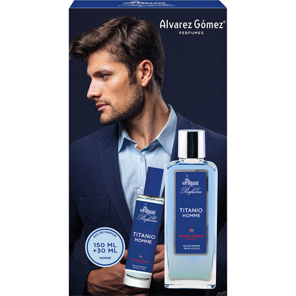 Agua De Perfume Titanio - Alvarez Gomez Geschenkbox 180 Ml