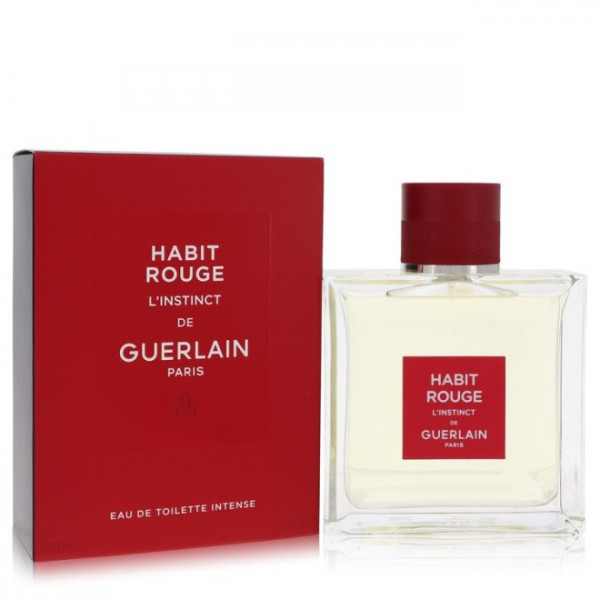Guerlain - Habit Rouge L'Instinct : Eau De Toilette Intense Spray 1.7 Oz / 50 Ml