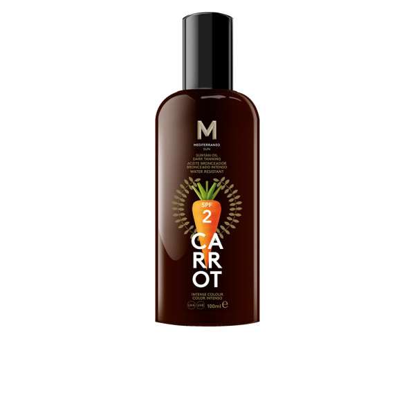 Carrot Suntan Oil Dark Taning - Méditerranéo Sun Selvbruner 100 Ml