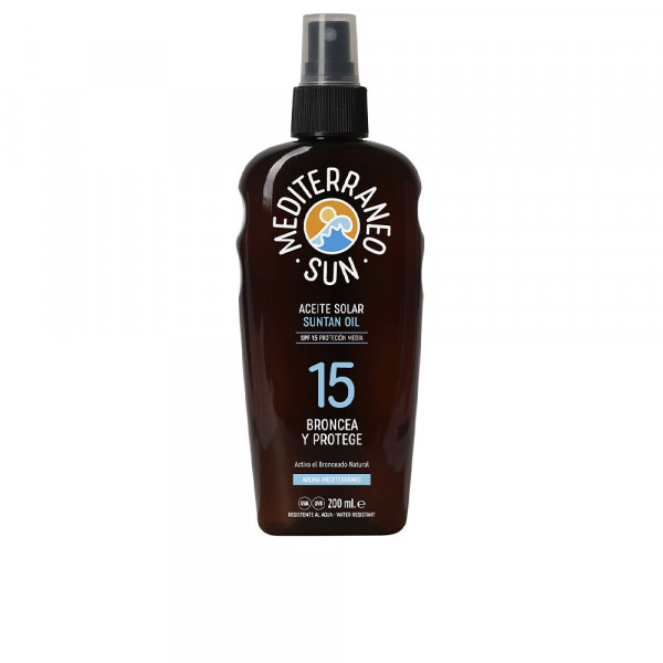 Coconut Suntan Oil Dark Taning - Méditerranéo Sun Autobronceador 200 Ml