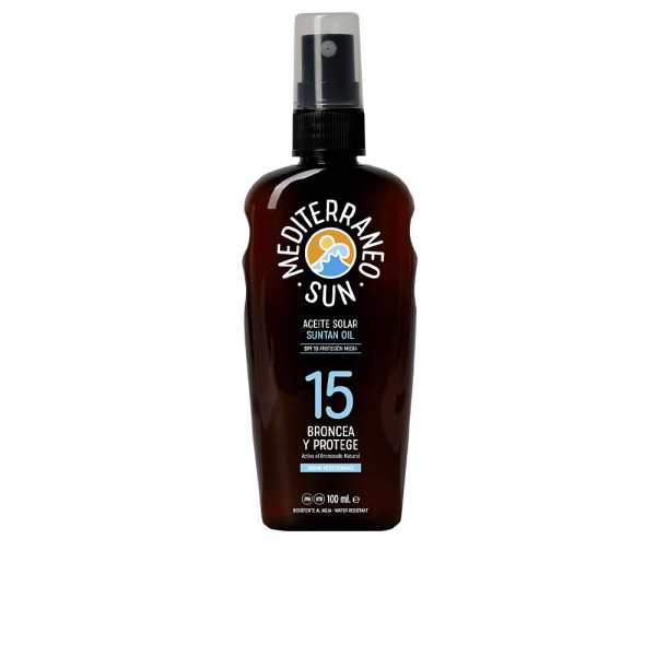 Coconut Suntan Oil Dark Taning - Méditerranéo Sun Selvbruner 100 Ml