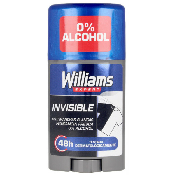 Invisible Anti Manchas Blancas - Williams Desodorante 75 Ml