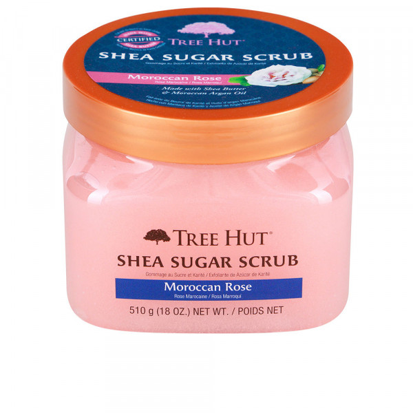 Gommage Au Sucre Et Karité Moroccan Rose - Tree Hut Kroppsskrubb Och Exfoliator 510 G