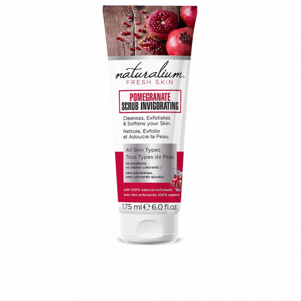 Fresh Skin Pomegranate Scrub Invigorating - Naturalium Skrubb Och Exfoliator För Ansiktet 175 Ml