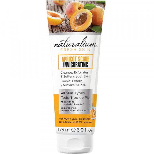 Fresh Skin Apricot Scrub Invigorating - Naturalium Gezichtsscrub En Scrub 175 Ml