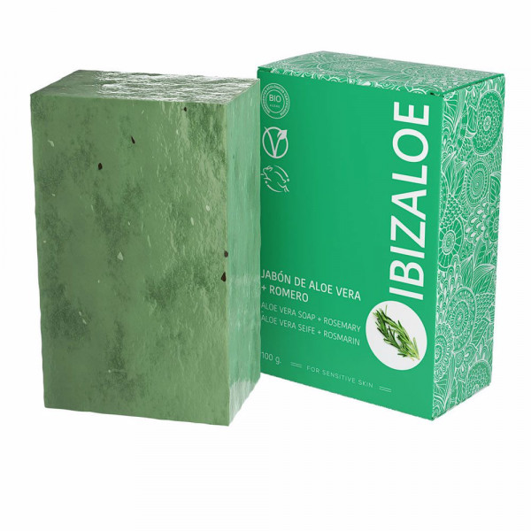 Ibizaloe - Aloe Vera Soap + Rosemary 100g Olio, Lozione E Crema Per Il Corpo