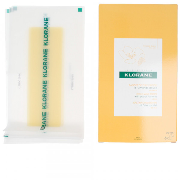 Bandes De Cire Froide à L'Amande Douce - Klorane Aceite, Loción Y Crema Corporales 6 Pcs