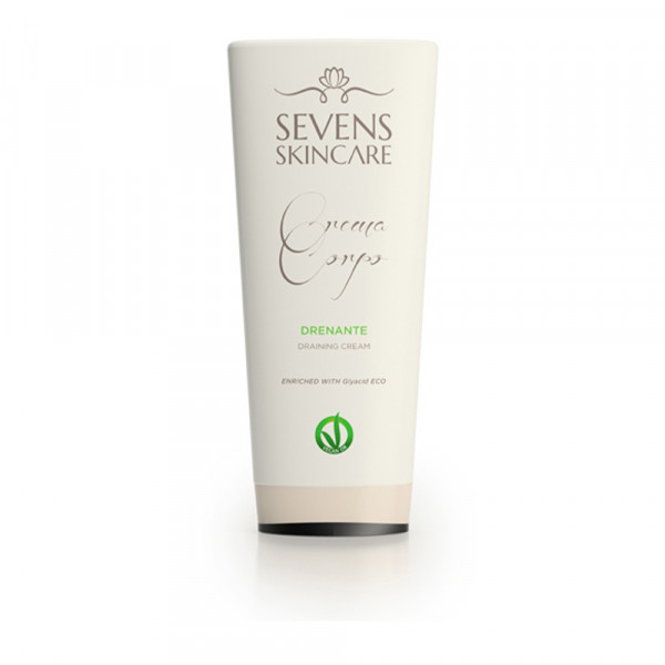 Sevens Skincare - Crema Corpo Draining Cream 200ml Olio, Lozione E Crema Per Il Corpo