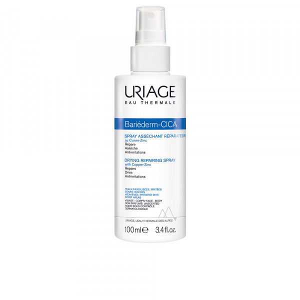 Bariéderm Cica-spray Asséchant Réparateur - Uriage Lichaamsolie, -lotion En -crème 100 Ml