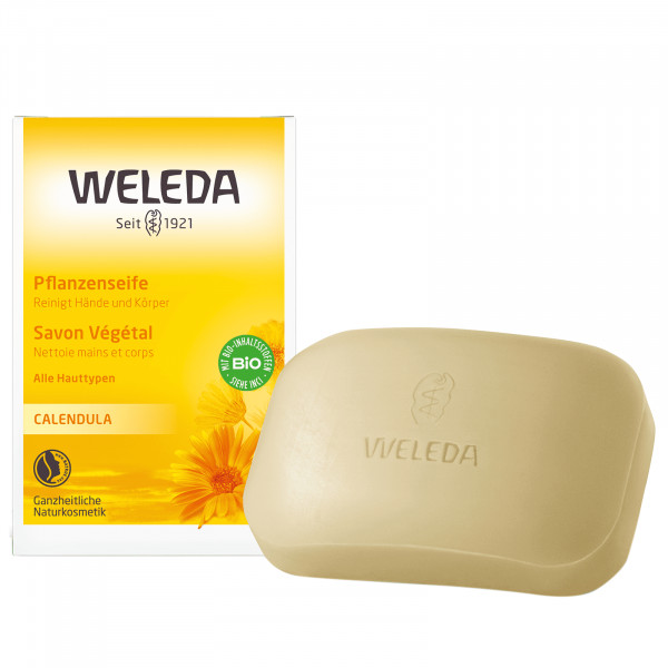 Weleda - Savon Végétal 100g Olio, Lozione E Crema Per Il Corpo