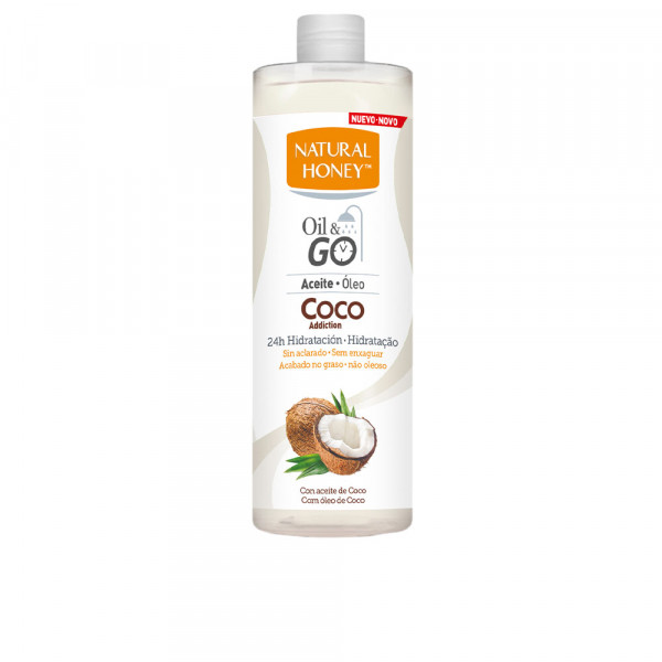 Coco Addiction Oil & Go Aceite - Natural Honey Hydraterend En Voedend 300 Ml