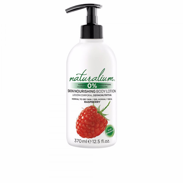 Skin Nourishing Body Lotion Raspberry - Naturalium Hidratante Y Nutritivo 370 Ml