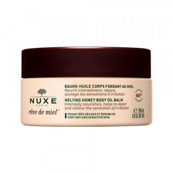 Rêve De Miel Baume Huile Corps Fondant Au Miel - Nuxe Fugtgivende Og Nærende 200 Ml